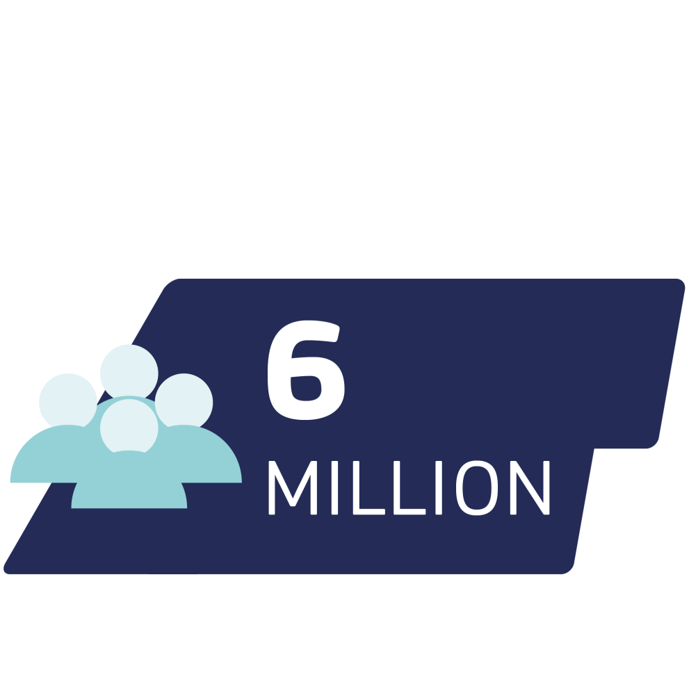 6 million