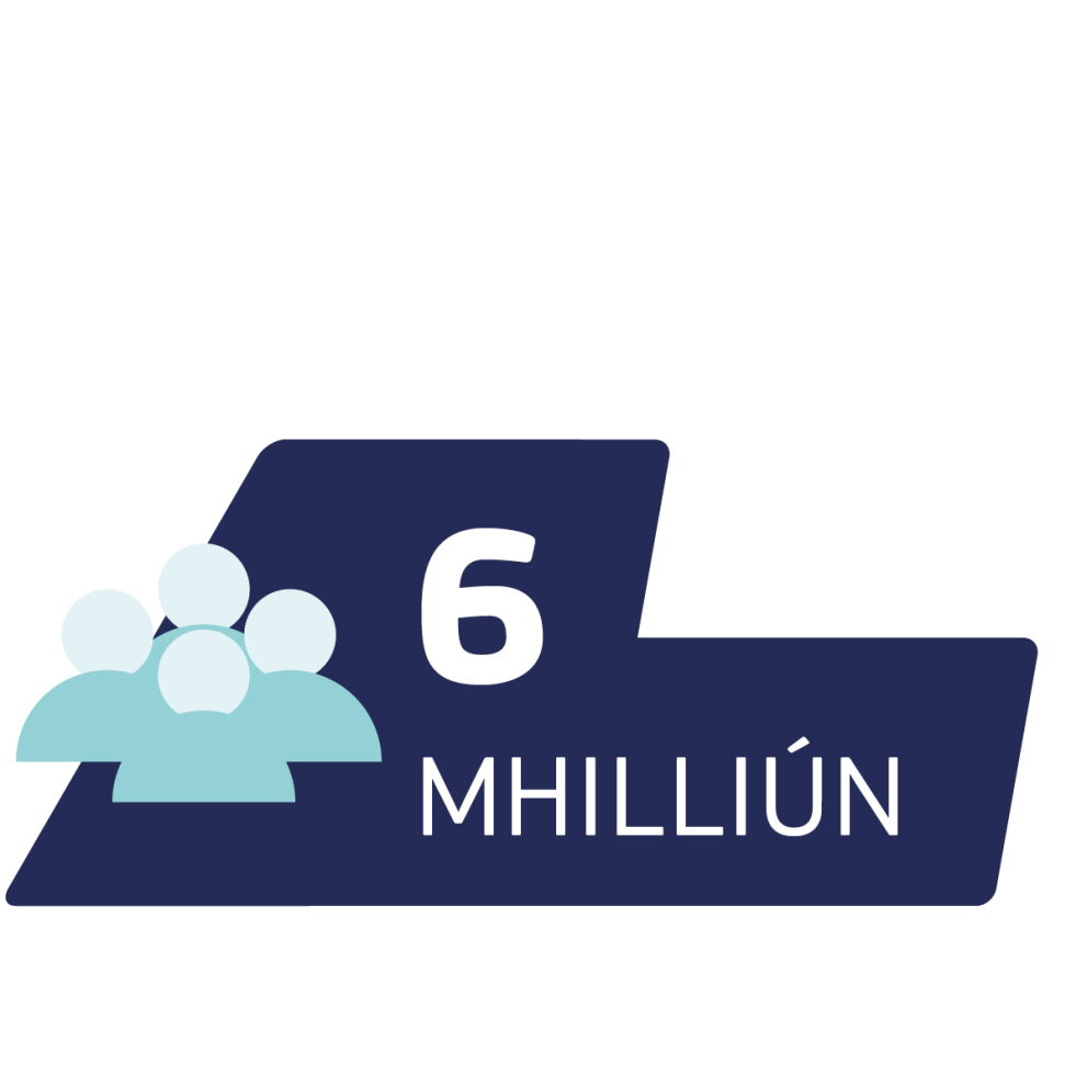 6 mhilliún
